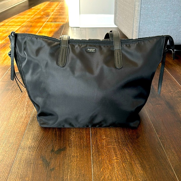 Botkier Large Black Nylon Tote Shoulder Bag. - Picture 4 of 14